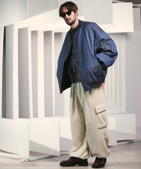 Heavy-Weight Sweat Prime-Wide Cargo Pants