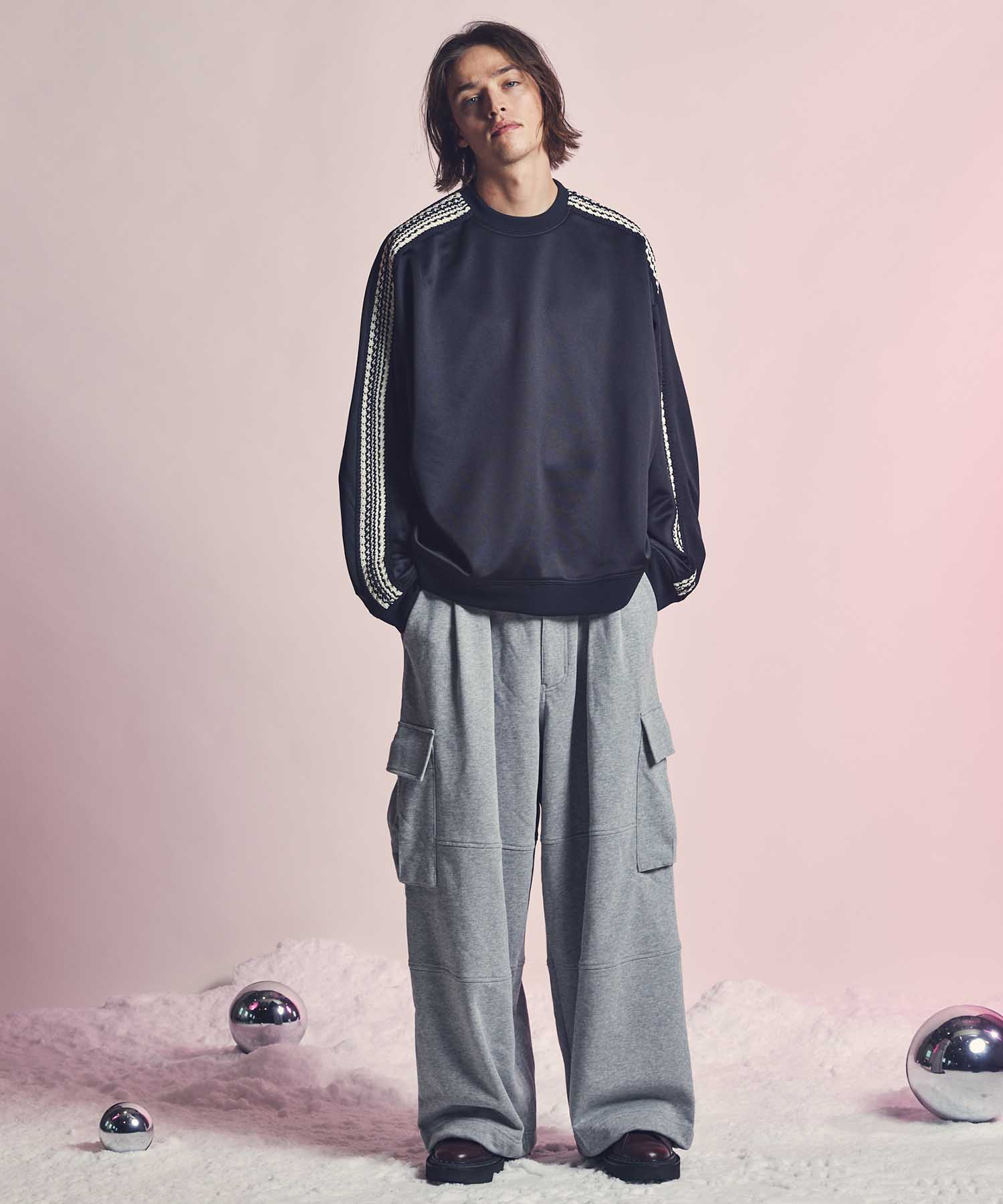 Heavy-Weight Sweat Prime-Wide Cargo Pants