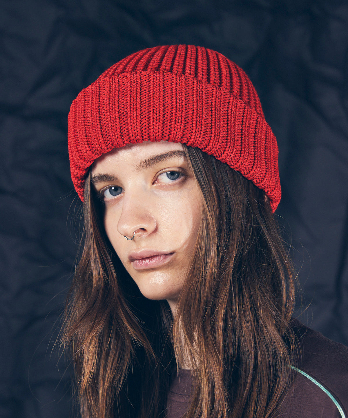 Rib Knit Cap