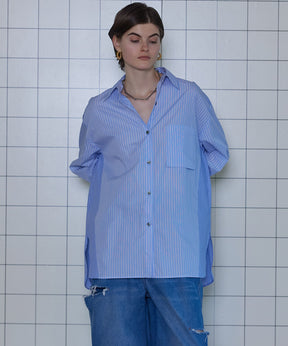 【SALE】2way Bicolor Overshirt