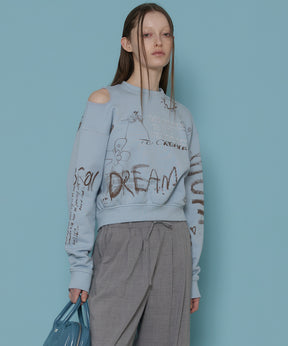 【SALE】Hand Drawn Dream Sweatshirt