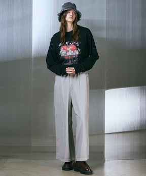 Pigment-Dye Sweat Wide Pants