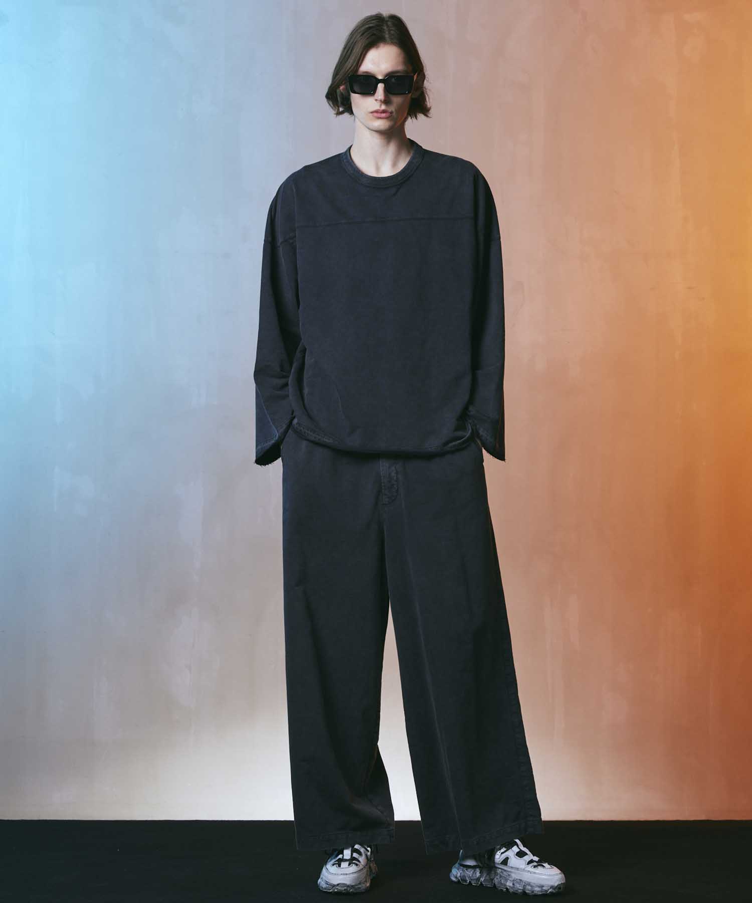 Pigment-Dye Sweat Wide Pants