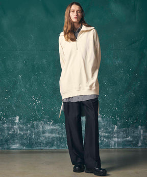 【LIMITED EDITION】Dress-Over  One-Tuck Wide Straight Pants