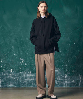 【LIMITED EDITION】Dress-Over  One-Tuck Wide Straight Pants