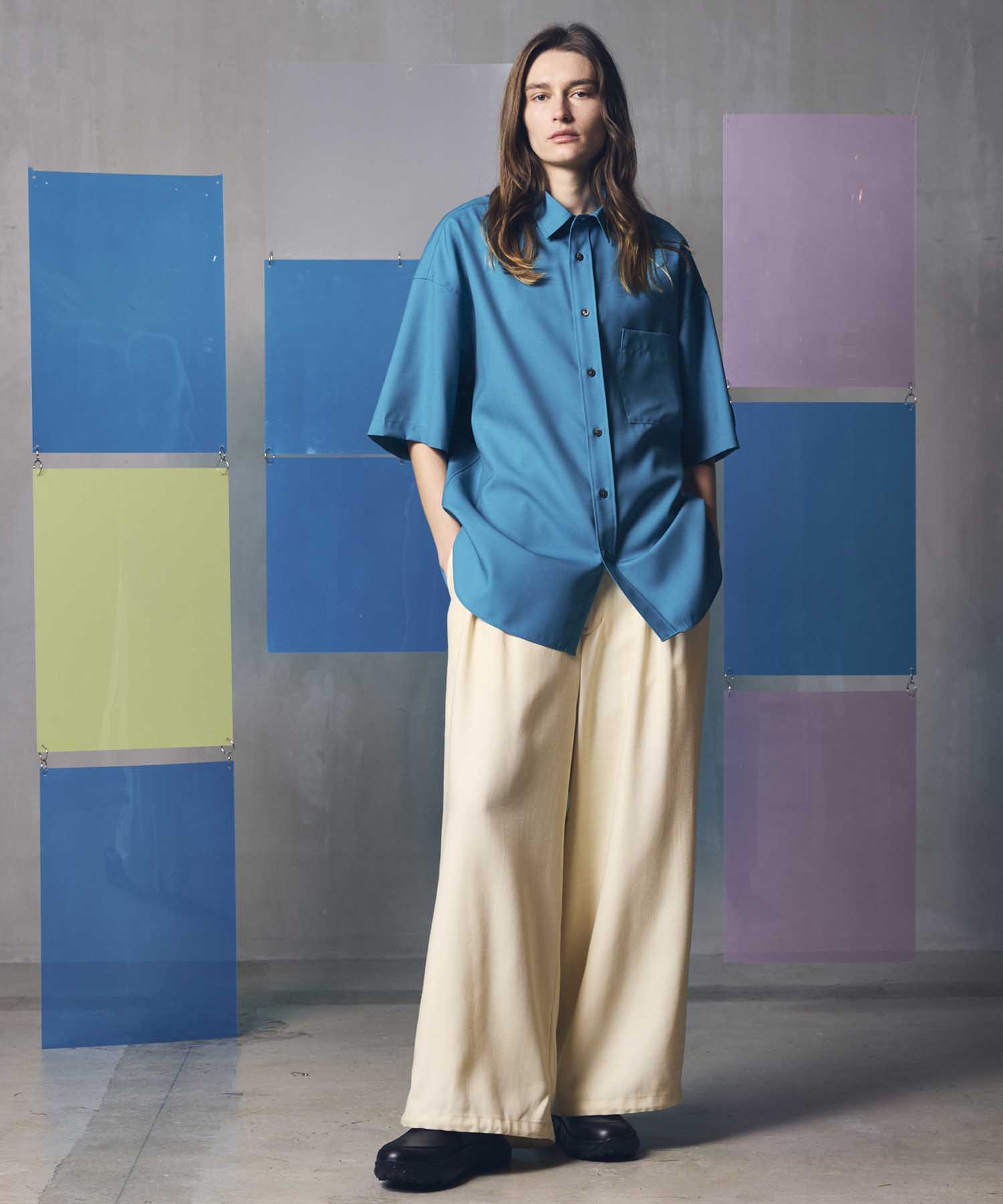 Buzzam-Tuck Prime-Wide Pants