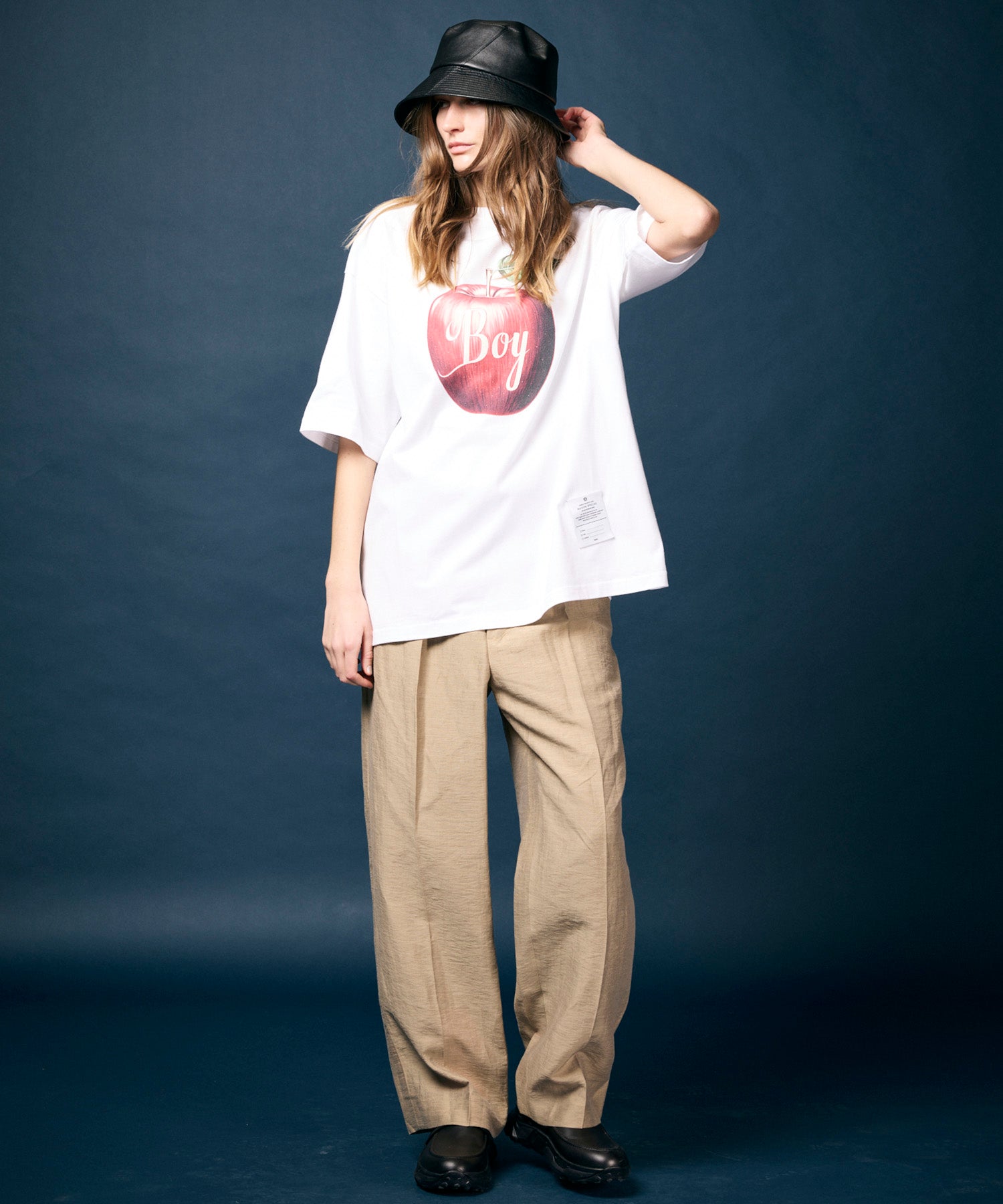 【LIMITED EDITION】Dress-Over  One-Tuck Wide Straight Pants