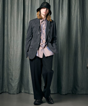 【LIMITED EDITION】Dress-Over  One-Tuck Wide Straight Pants