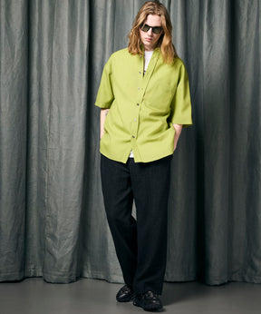 【LIMITED EDITION】Dress-Over  One-Tuck Wide Straight Pants