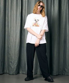 【LIMITED EDITION】Dress-Over  One-Tuck Wide Straight Pants