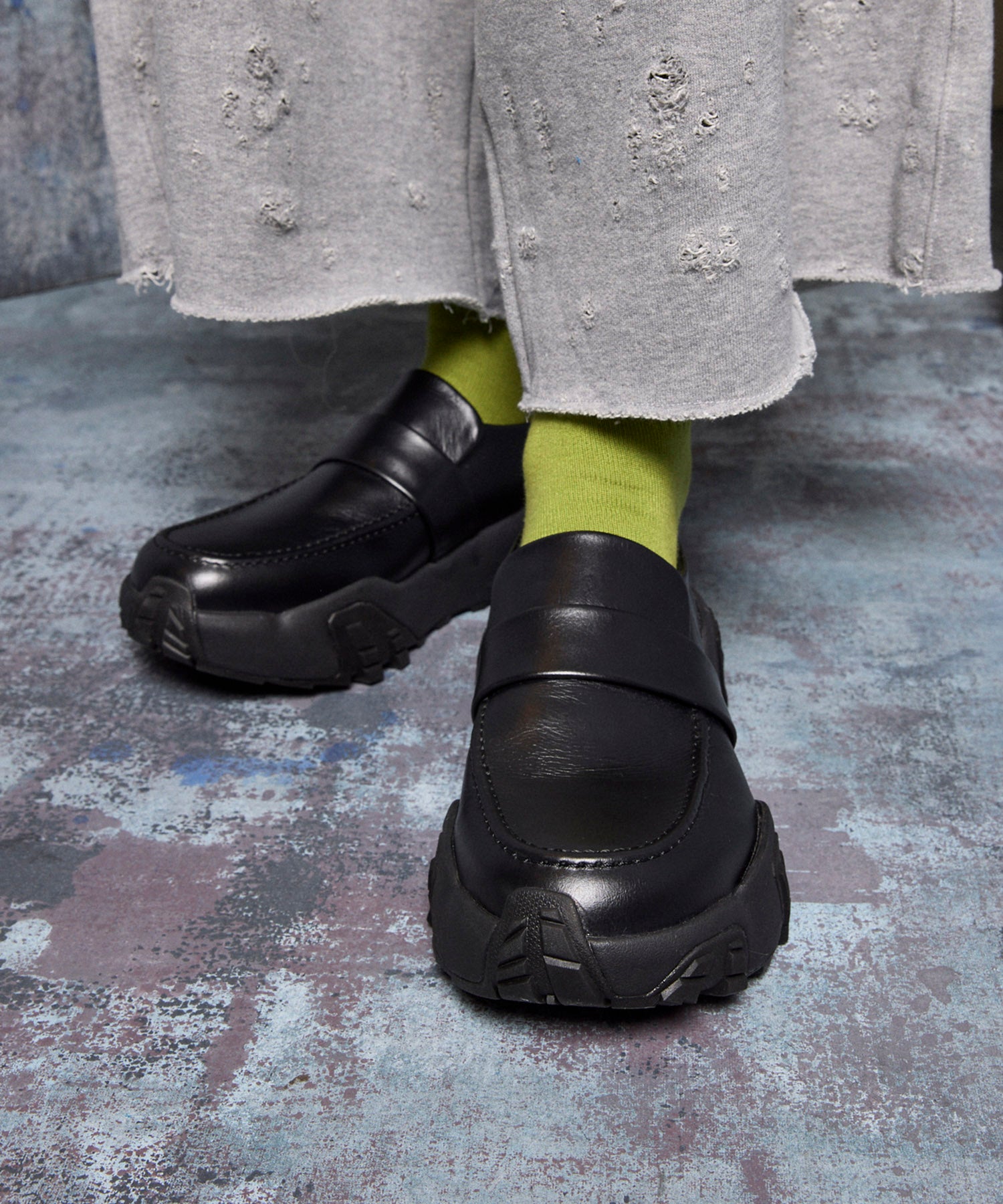 【24AW PRE-ORDER】【SPECIAL SHOES FACTORY COLLABORATION】Vibram Sole Loafer Made In TOKYO