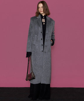 【24WINTER PRE-ORDER】Mohair Shaggy Long Coat