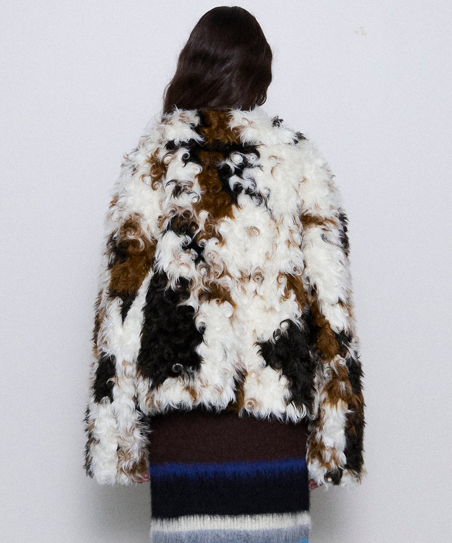 【24WINTER PRE-ORDER】Curl Faux Fur Coat