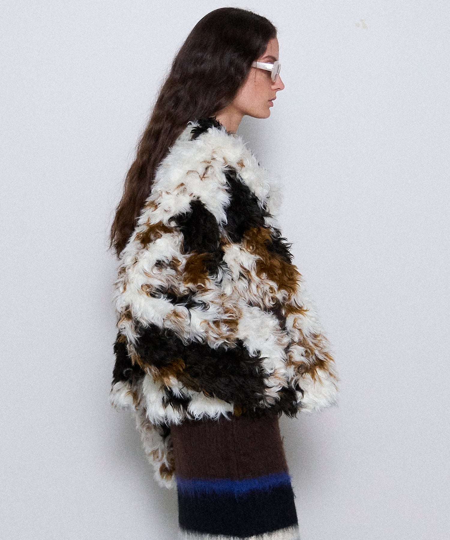 【24WINTER PRE-ORDER】Curl Faux Fur Coat