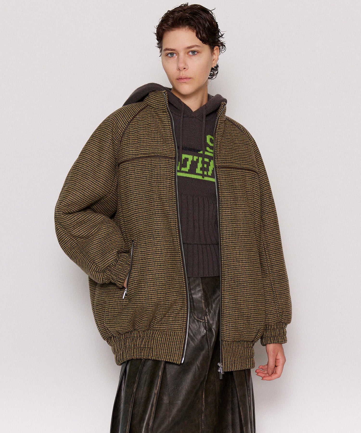 【24WINTER PRE-ORDER】Puffer Wool Blouson