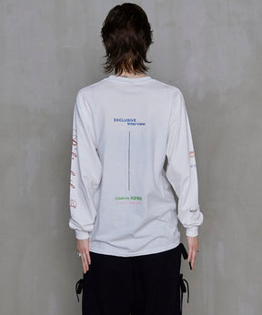 【PRE-ORDER】MAGAZINE HEADING Long Sleeve T-shirt