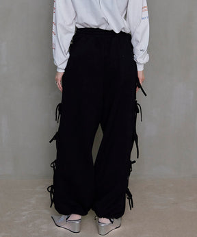 【PRE-ORDER】Side Ribbon Sweatpants