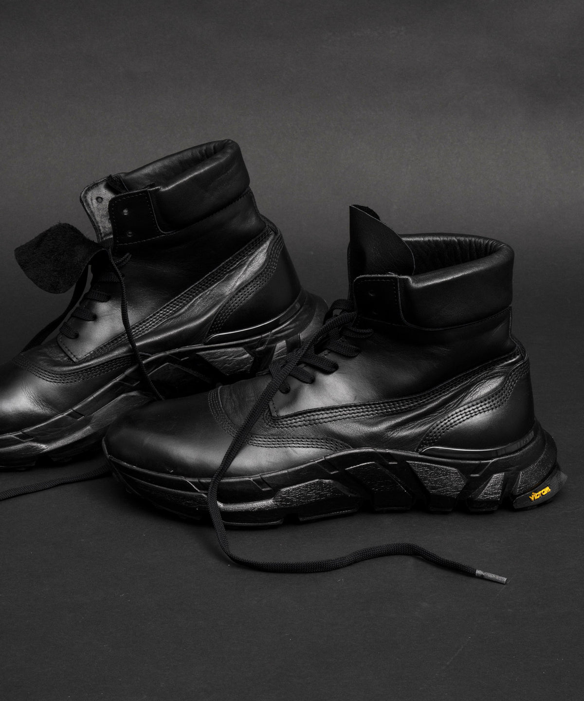 【SPECIAL SHOES FACTORY COLLABORATION】Vibram Sole Lace-Up Boots Made In TOKYO