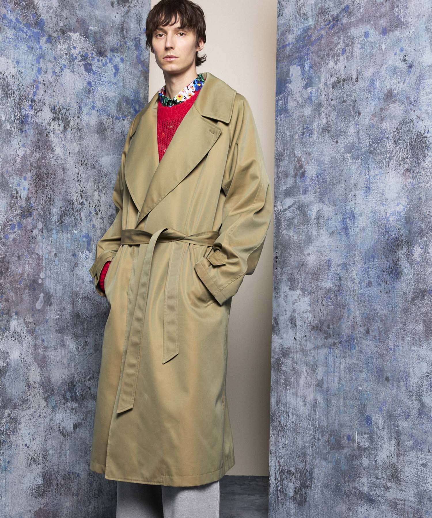 120/2/2 Suvin Cotton Gabardine Prime-Over Ulster Coat