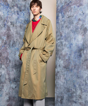 120/2/2 Suvin Cotton Gabardine Prime-Over Ulster Coat