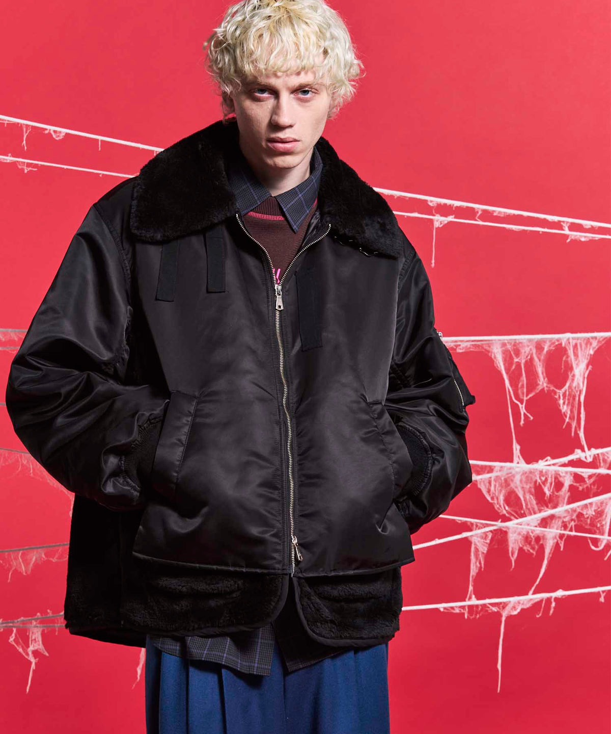 【24AW PRE-ORDER】Prime-Over Layering B-3 Flight Jacket