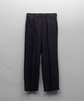 【LIMITED EDITION】Dress-Over  One-Tuck Wide Straight Pants