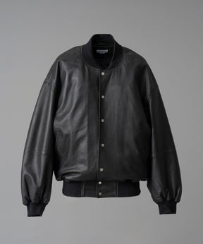 Sheep Leather Prime-Over Stadium Jacket