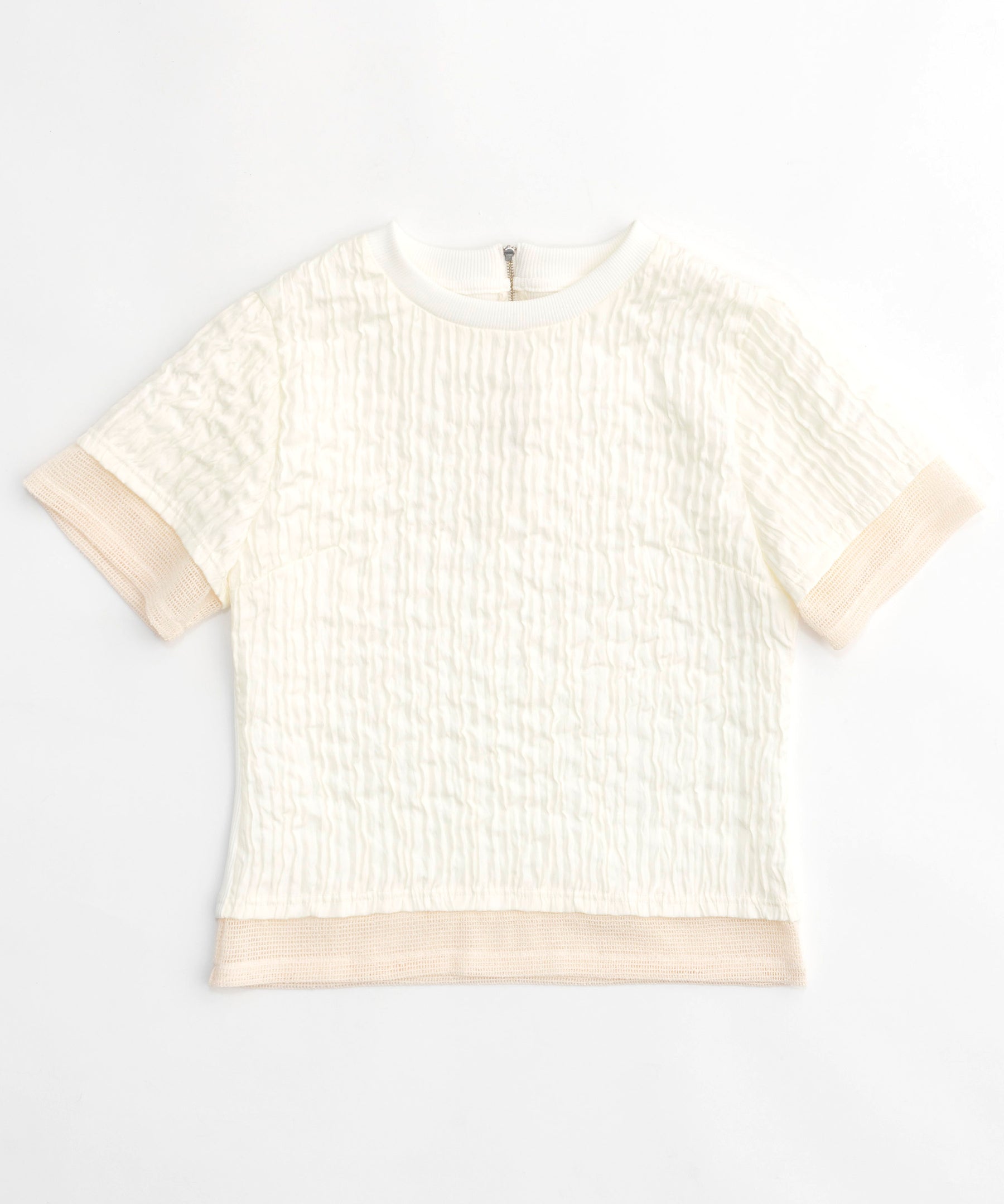 【SALE】Floating Jacquard Compact Tops