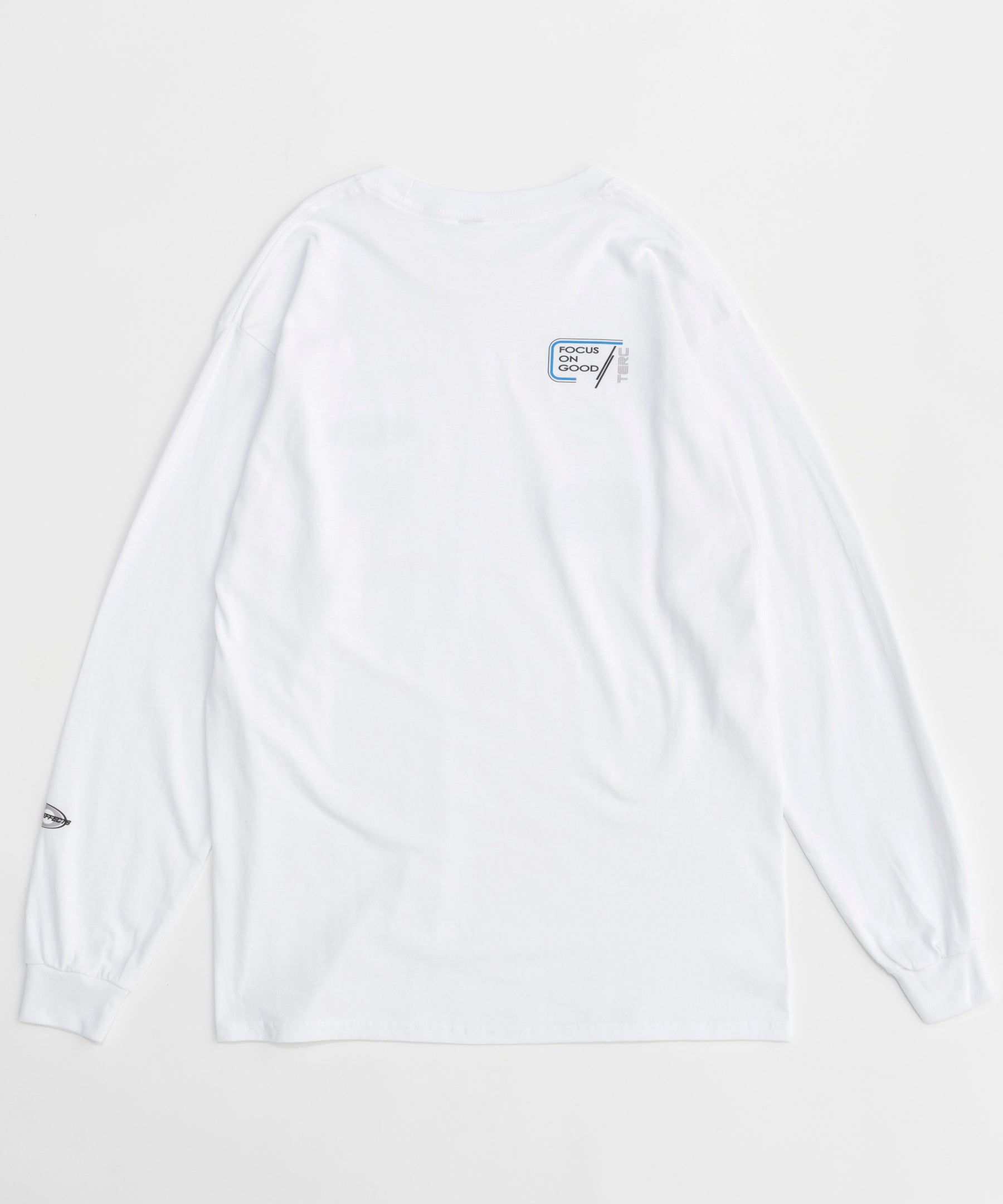 Sponsor Logo Print Long Sleeve T-shirt