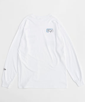 Sponsor Logo Print Long Sleeve T-shirt