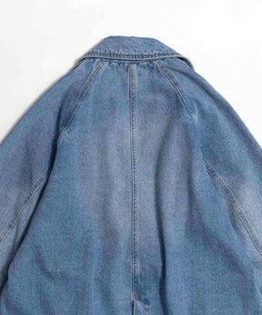 【SALE】Washed Denim Coat