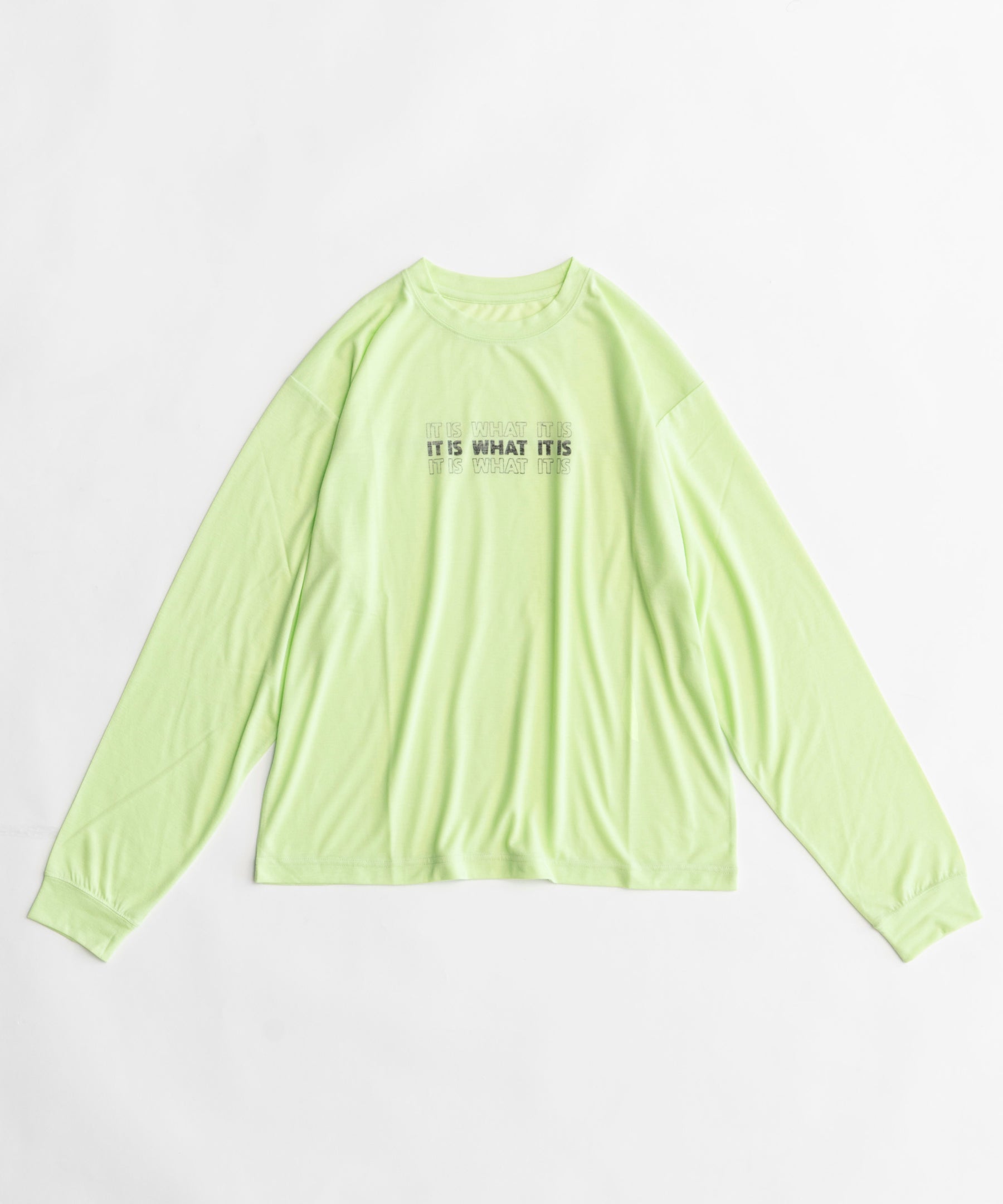 【SALE】IT IS WHAT Long Sleeve T-shirt