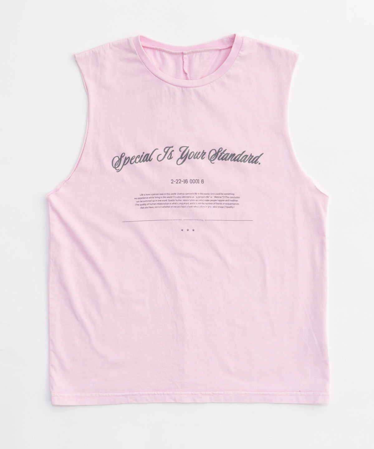 Slogan Tank Top