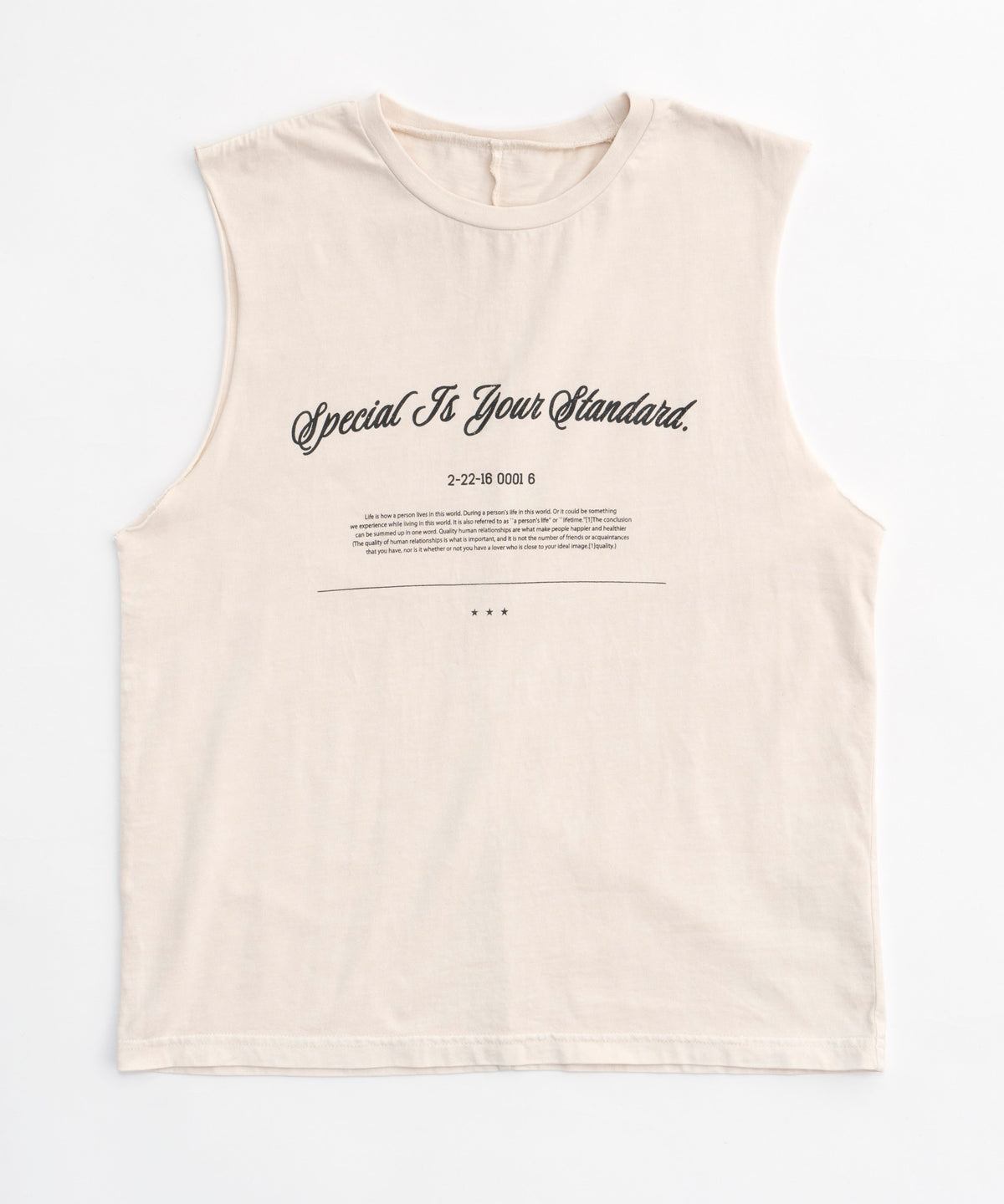 Slogan Tank Top