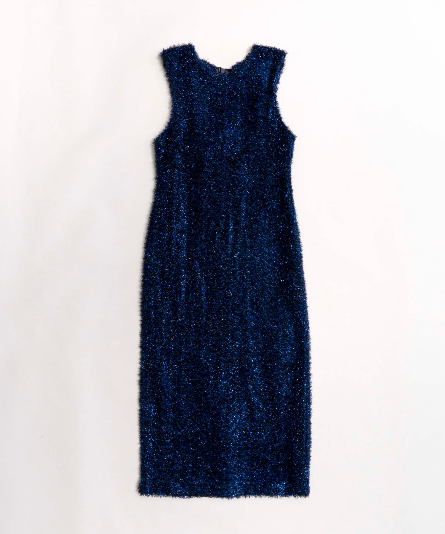 【SALE】Back Open Glitter Knit Onepiece