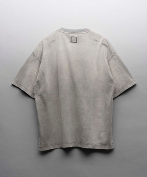 Prime-Over Pigment-Dye Metal Plate T-Shirt