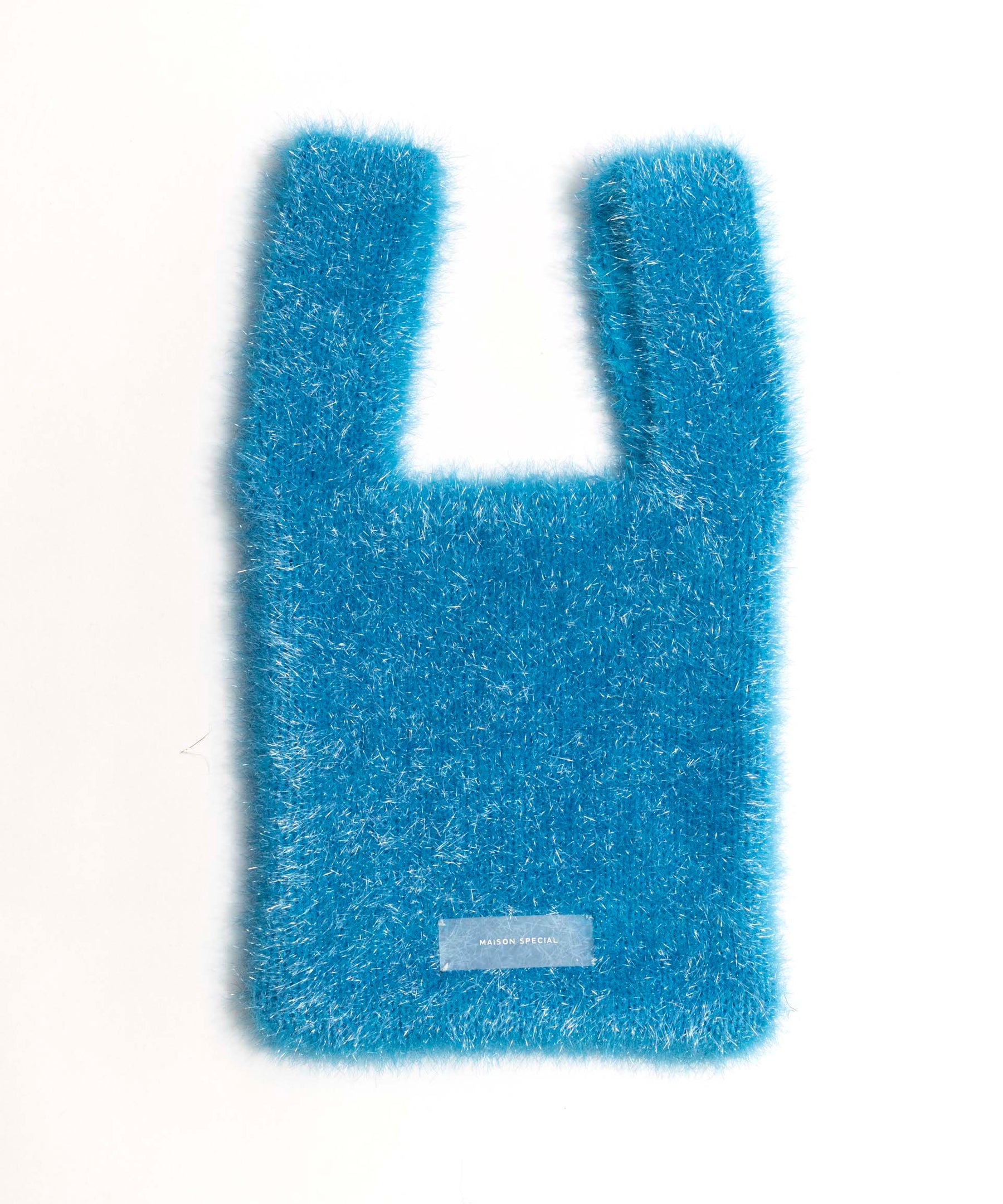 Glitter Knit Mini Bag