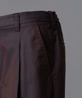 120/2/2 Suvin Cotton Gabardine Prime-Wide One Tuck Pants