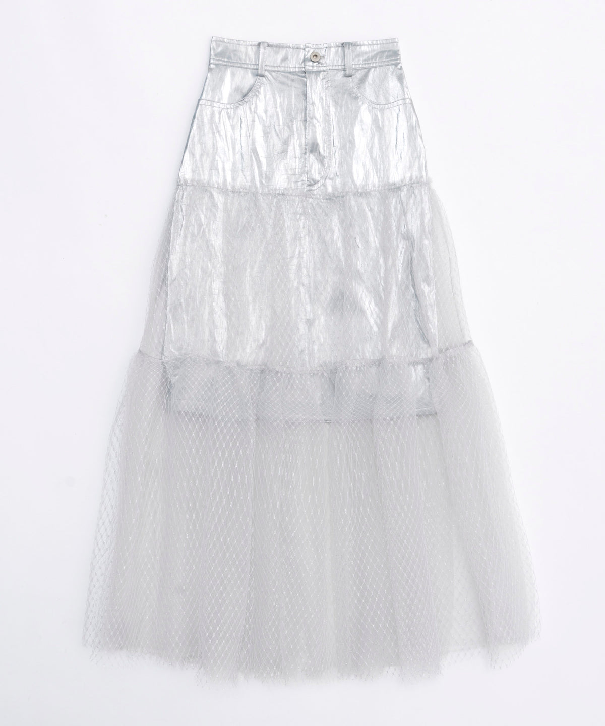 【SALE】Metallic Hard Tulle Skirt