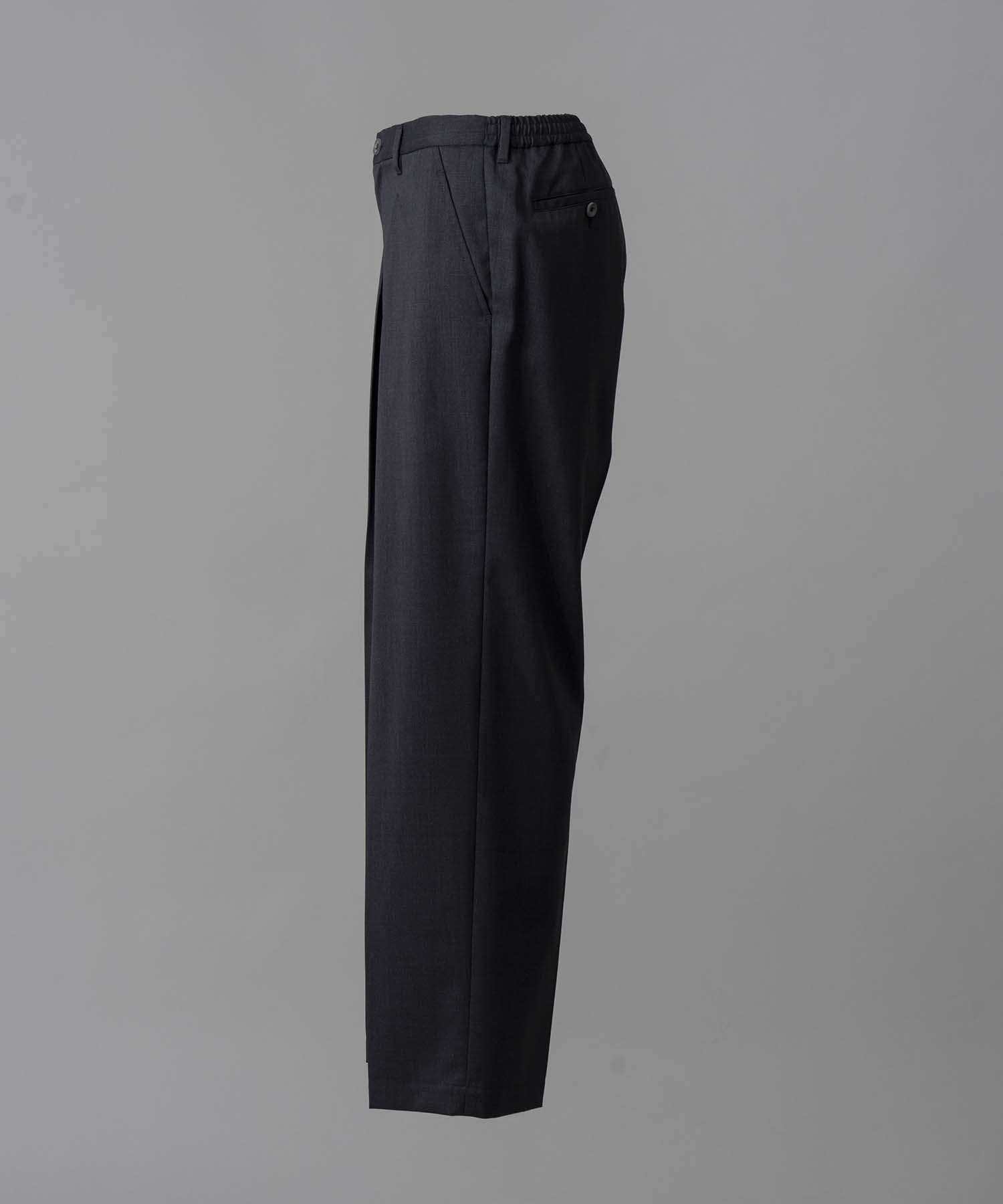 Wool Mix Prime Wide One-Tuck Wide Pants