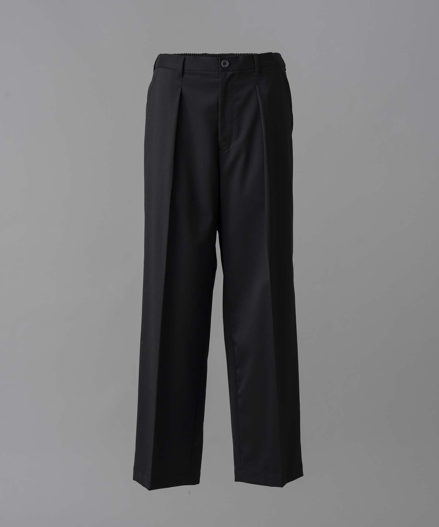 Wool Mix Prime Wide One-Tuck Wide Pants