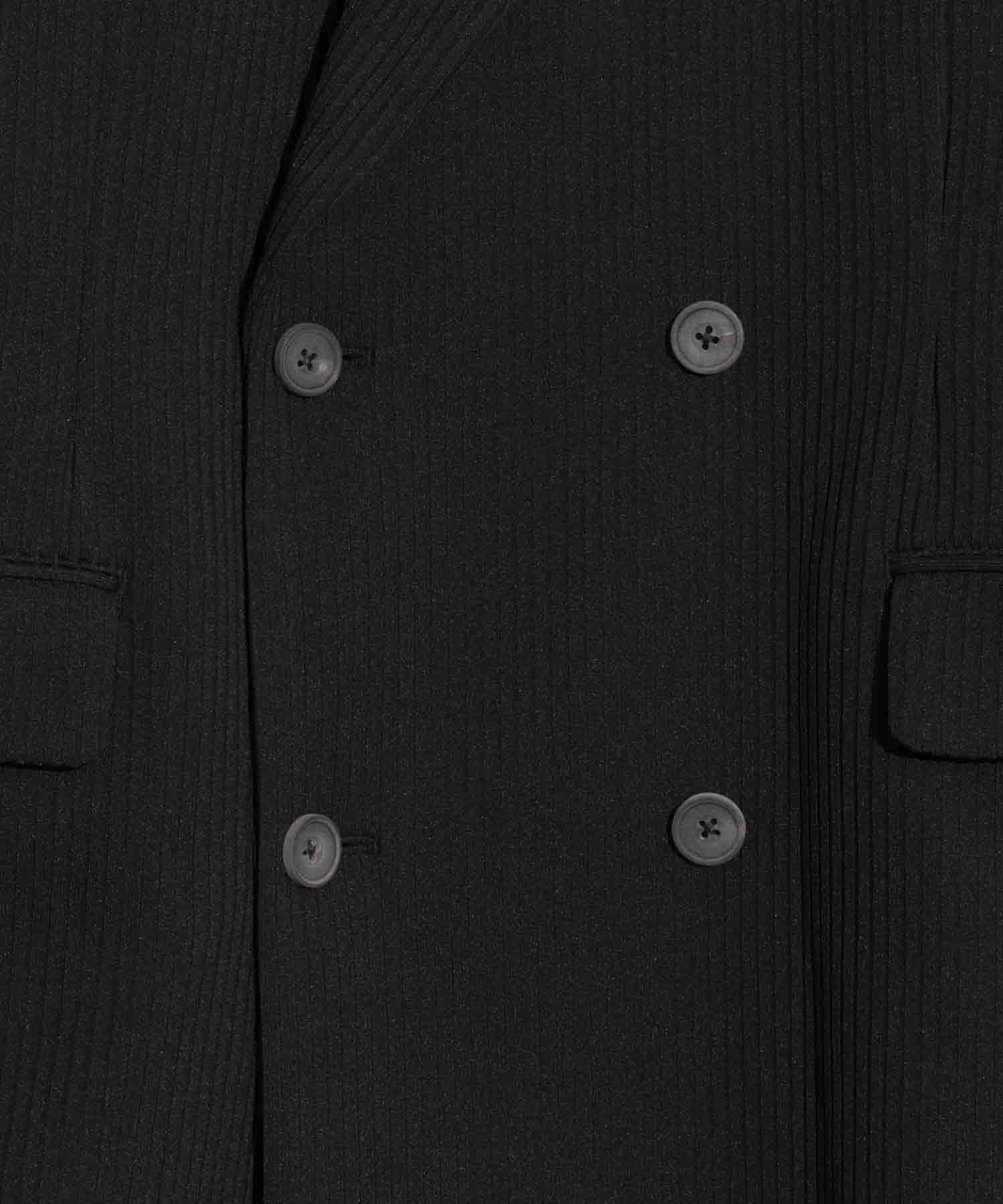 Omega Rib Prime-Over Double Tailored Jacket