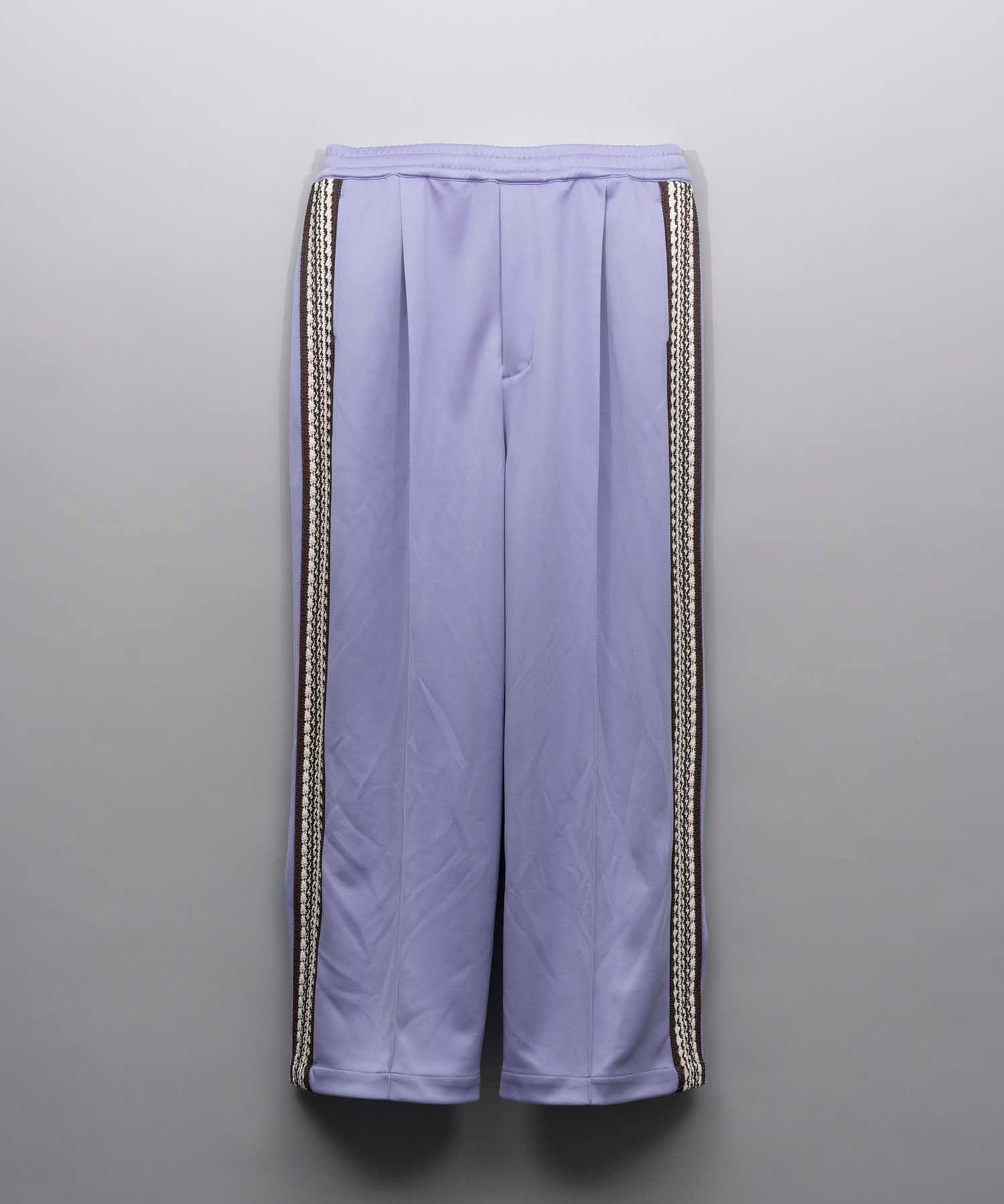 Crochet Side Line Prime-Wide Easy Pants