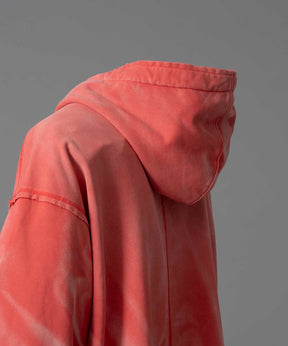 Sandblasting Sweat Prime-Over Salvage Parka