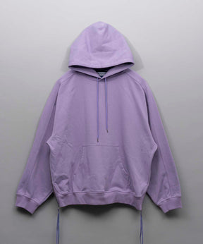 Heavy-Weight Sweat Prime-Over Side Zip Pullover Hoodie