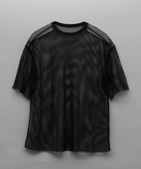 Prime-Over Mesh Crew Neck T-shirt