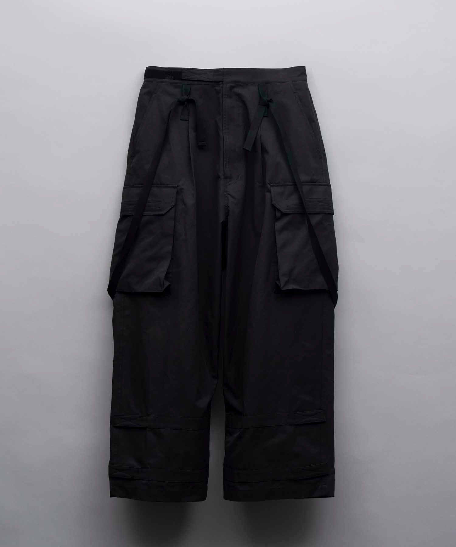 Cotton Nylon Twill Suspender Cargo Pants