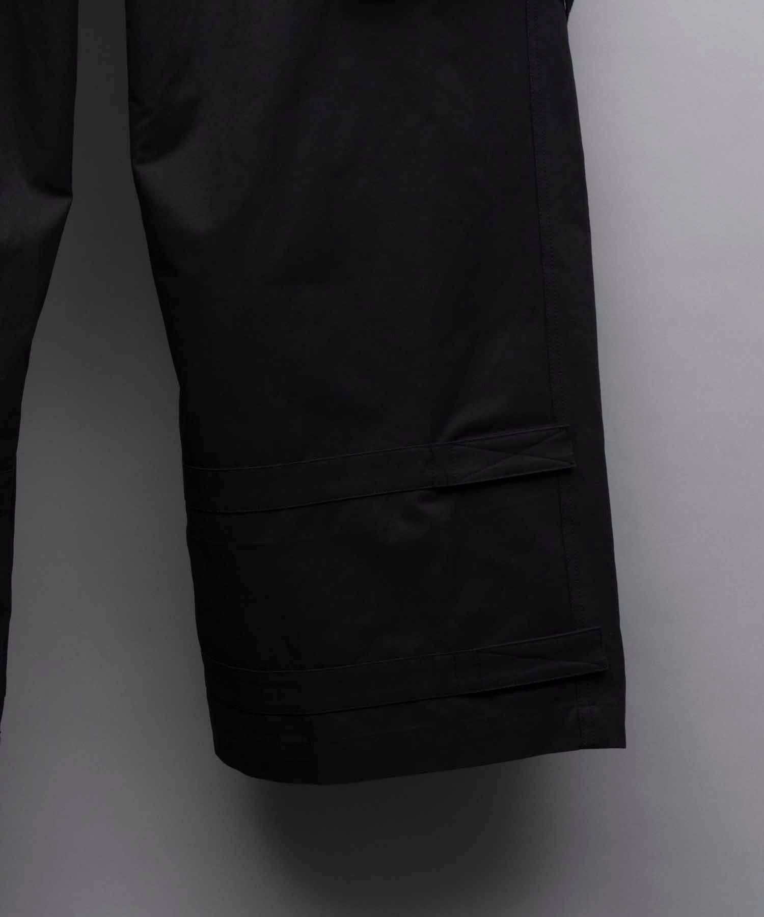 Cotton Nylon Twill Suspender Cargo Pants