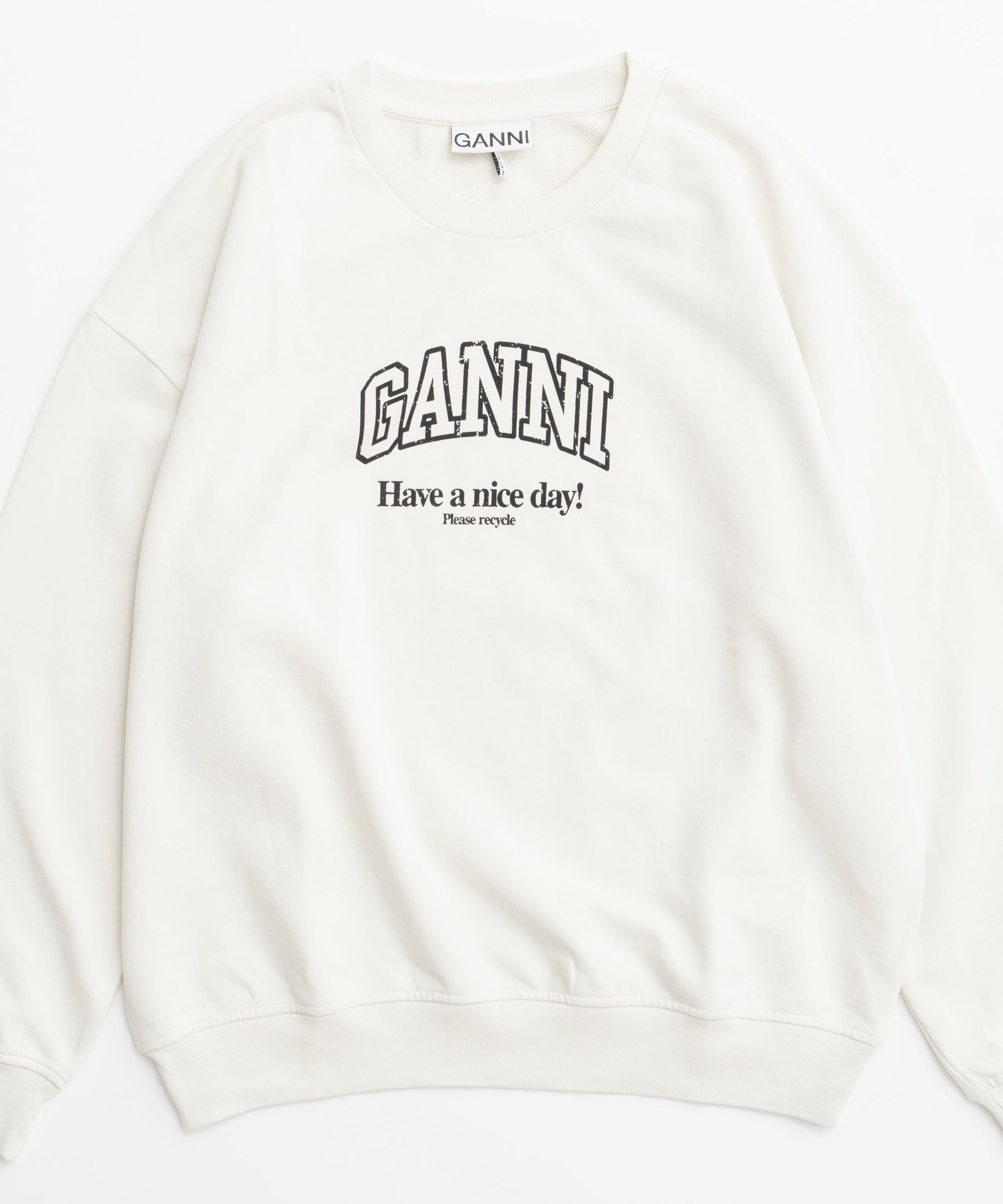 【GANNI】Isoli Ganni Oversized Sweatshirt