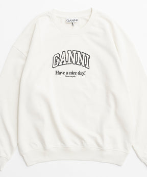 【GANNI】Isoli Ganni Oversized Sweatshirt